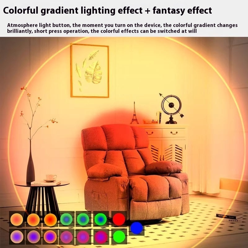 RGB Infrared Sensor Lamp Smart Rechargeable